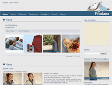 Tablet Screenshot of filcolana.dk